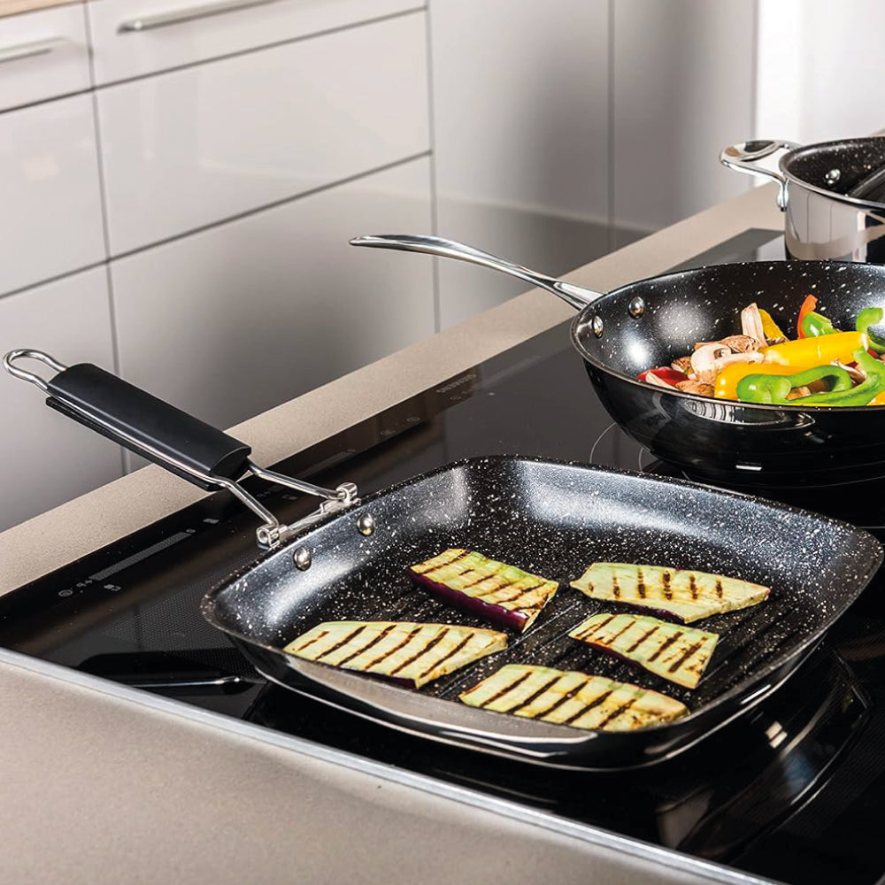 Non-Stick Grill Pan "Diamond Line" 28x28 - Mepra