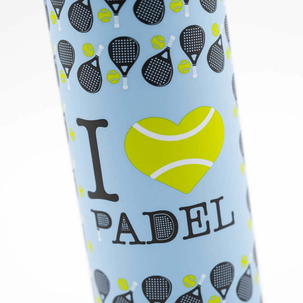Bottiglia Termica in Acciaio 490ML "I Love Padel" - +Planet
