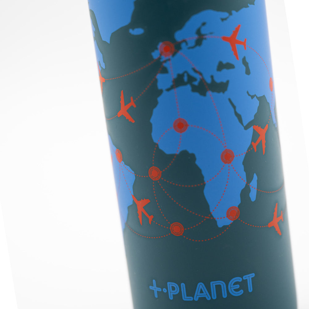 Bottiglia Termica in Acciaio 490ML "Aerei in Volo" - +Planet