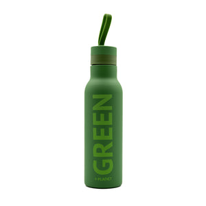 Bottiglia Termica in Acciaio 490ML "GREEN" - +Planet