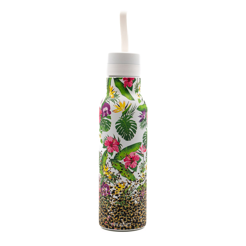 Bottiglia Termica in Acciaio 490ML "Giungla Tropicale" - +Planet