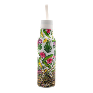 Bottiglia Termica in Acciaio 490ML "Giungla Tropicale" - +Planet