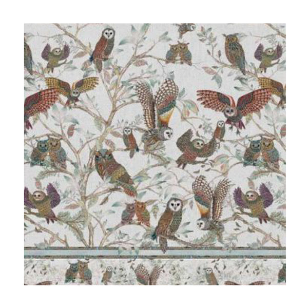 Mezzero 270x280 in Puro Lino "Bubo" - Tessitura Toscana Telerie