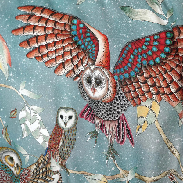 Parure Copripiumino Matrimoniale "Bubo" - Tessitura Toscana Telerie