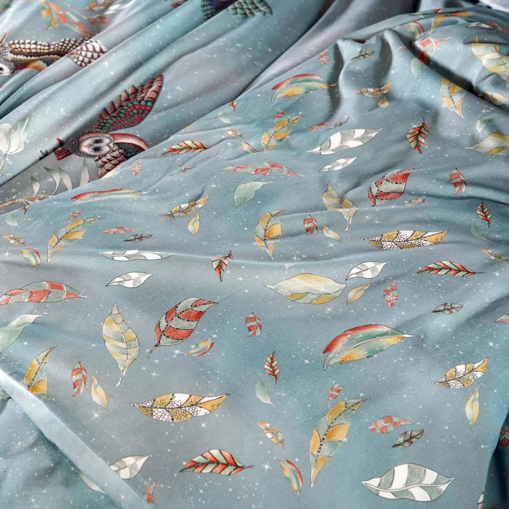 Parure Copripiumino Matrimoniale "Bubo" - Tessitura Toscana Telerie