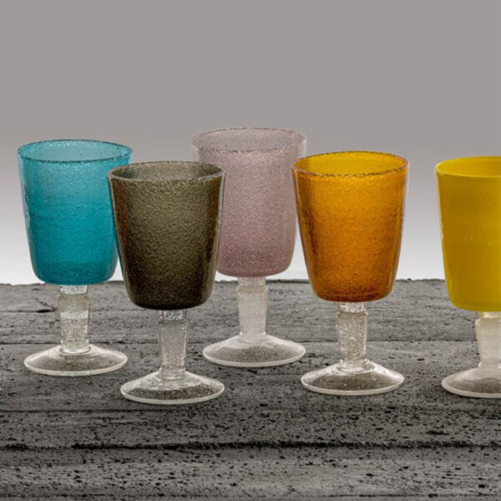 Calici Colorati in Vetro Soffiato 300ML - Memento