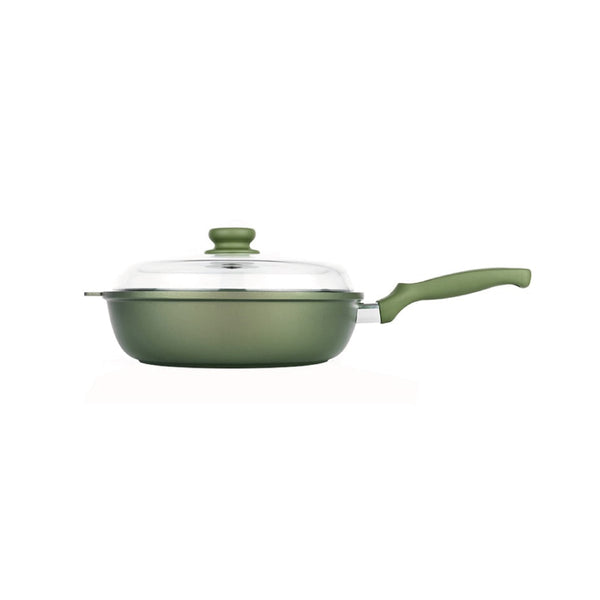 Padella Alta per Induzione con Coperchio Linea "Dr. Green" - Risolì