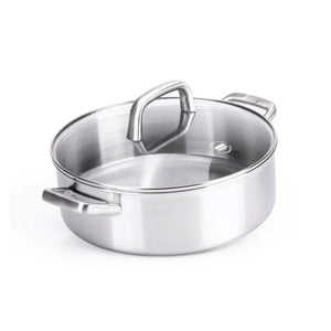 Tegame 2 Manici con Coperchio 28 cm Tricion Resist – Berndes