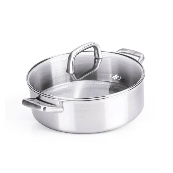 Tegame 2 Manici con Coperchio 28 cm Tricion Resist – Berndes