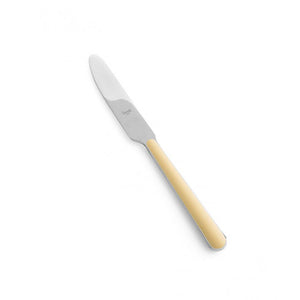 Coltello da Tavola Colorata - Mepra Vaniglia