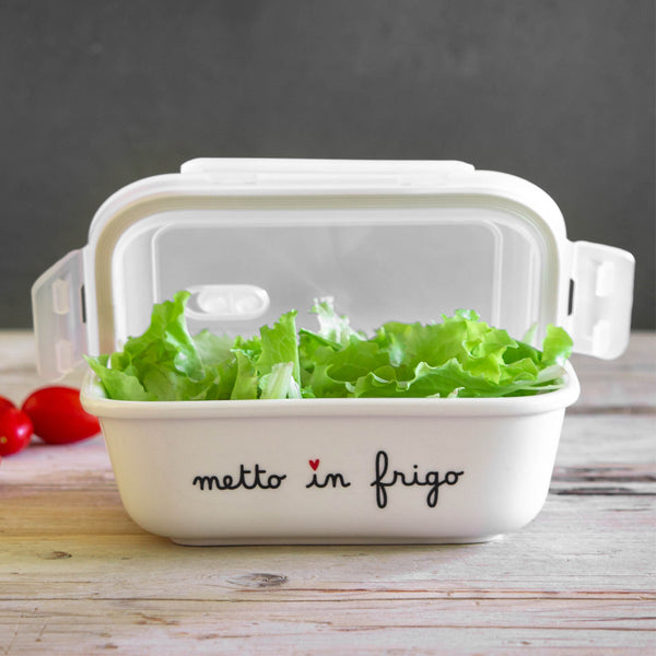 Contenitore in Gres con Coperchio Ermetico Taglia L - Simple Day
