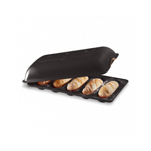 Cuocipane "Mini-Baguettes" - Emile Henry Nero