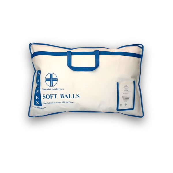 Guanciale Anallergico in Fibra “Soft Balls” Effetto Piuma – Daunex