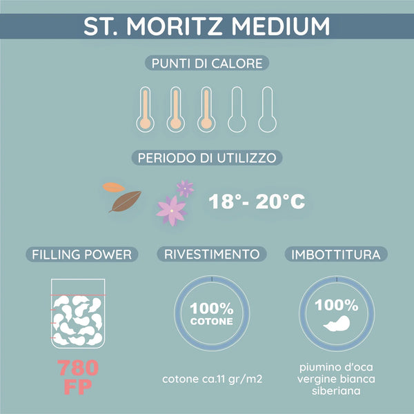 Piumino Matrimoniale "St. Moritz" - Daunex