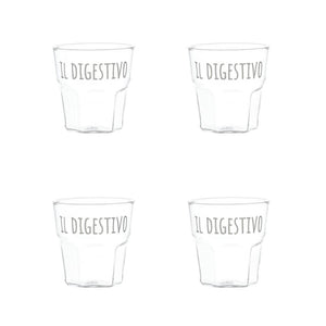 Set 4 Bicchieri per Digestivo - Simple Day