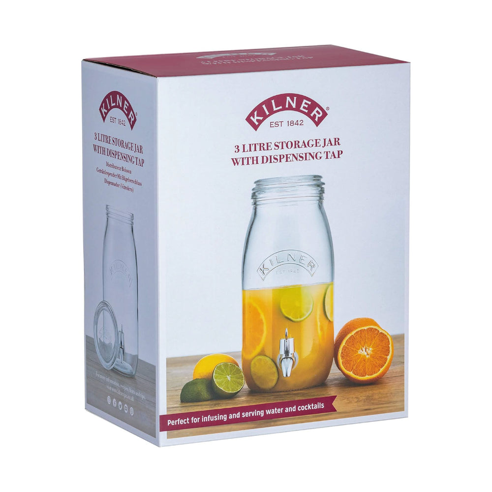 Barattolo Dispenser in Vetro 3L - Kilner