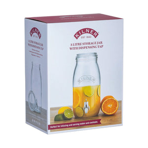 Barattolo Dispenser in Vetro 3L - Kilner