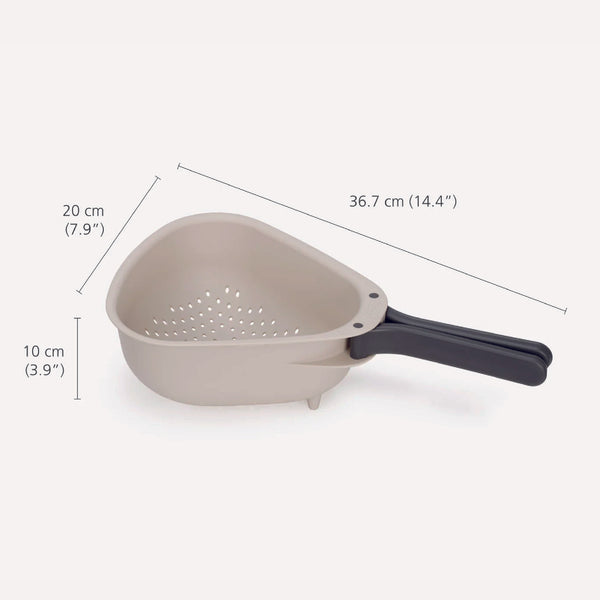 Scolapasta con Manici Pieghevoli "Droplet" - Joseph Joseph