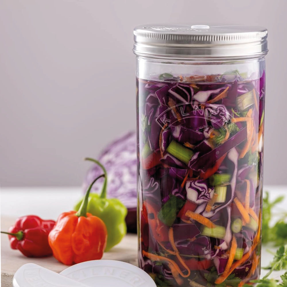 Barattolo per Fermentazione in Vetro 1L - Kilner