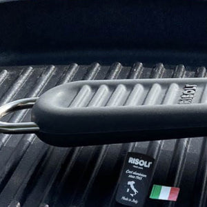 Griglia in Granito con Manico Pieghevole in Silicone "Grill Man" - Risolì