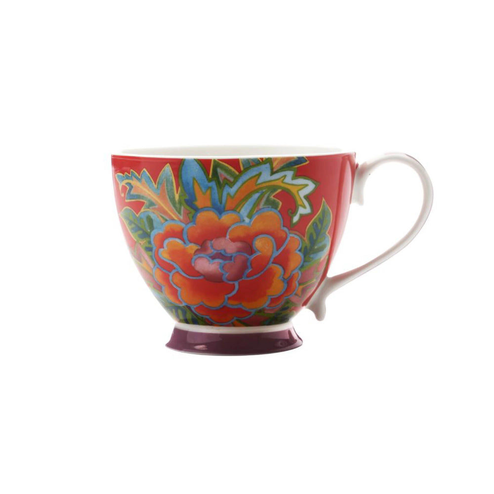 Tazzina "Hanoi Mug" Peony Red 400ML - Maxwell & Williams