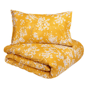 Parure Copripiumino Matrimoniale Kimono Zucca – Fazzini