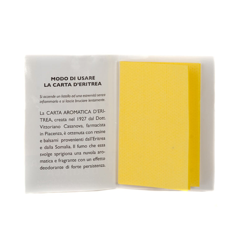 Libretto 24 Listelli Carta Aromatica d'Eritrea - Casanova