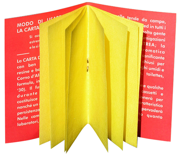 Libretto 60 Listelli Carta Aromatica d'Eritrea - Casanova