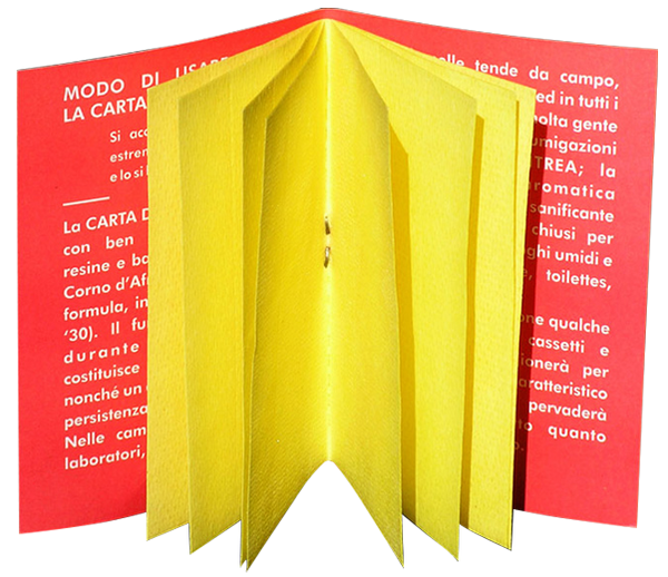 Libretto 60 Listelli Carta Aromatica d'Eritrea - Casanova