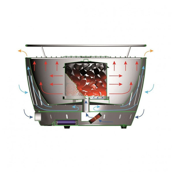 Barbecue da Tavolo XL - Lotus Grill Arancione