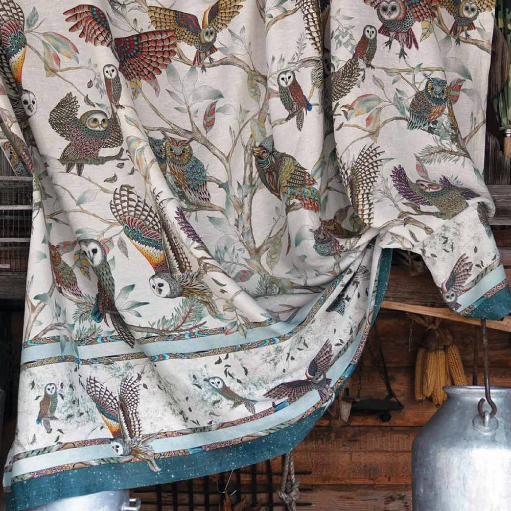 Mezzero 270x280 in Puro Lino "Bubo" - Tessitura Toscana Telerie