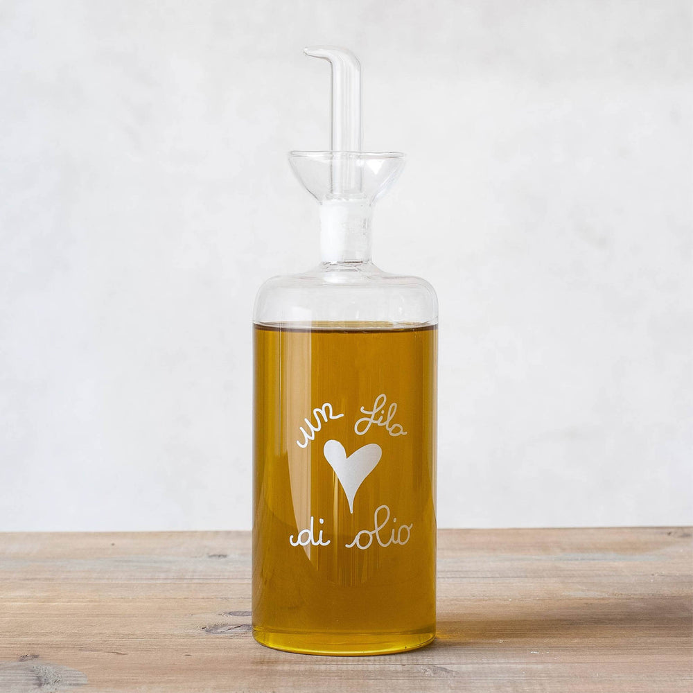 Bottiglia in Vetro Borosilcato con Beccuccio 570ML - Simple Day