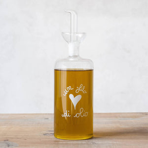 Bottiglia in Vetro Borosilcato con Beccuccio 570ML - Simple Day