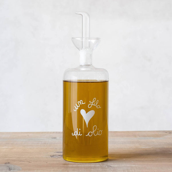 Bottiglia in Vetro Borosilcato con Beccuccio 570ML - Simple Day