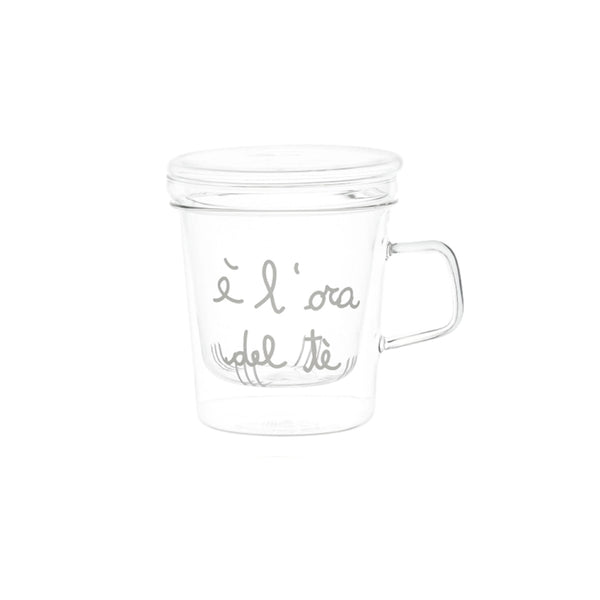 Tazza con Infusore in Vetro Borosilcato 400ML - Simple Day