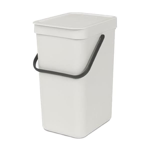 Pattumiera per Differenziata Sort & Go Bianca - Brabantia 12 litri