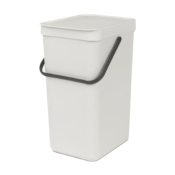 Pattumiera per Differenziata Sort & Go Bianca - Brabantia 16 litri
