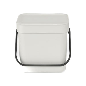 Pattumiera per Differenziata Sort & Go Bianca - Brabantia 3 litri