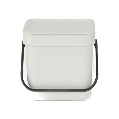 Pattumiera per Differenziata Sort & Go Bianca - Brabantia 3 litri