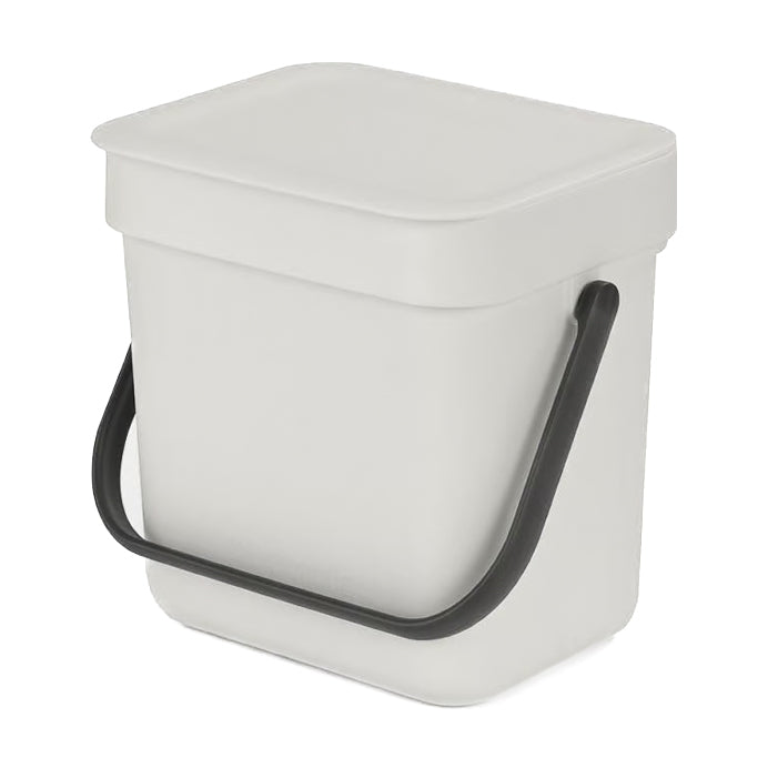 Pattumiera per Differenziata Sort & Go Bianca - Brabantia 6 litri