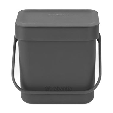 Pattumiera per Differenziata Sort & Go Nera - Brabantia 3 litri