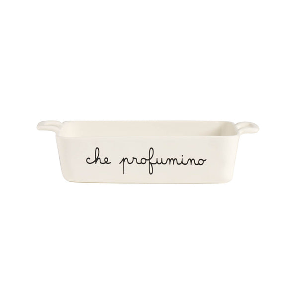 Pirofila in Gres con Scritta - Simple Day