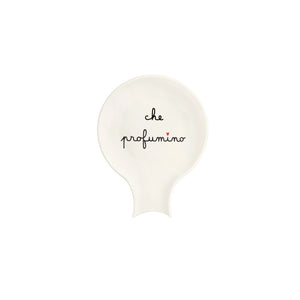 Poggiamestoli in Gres con Scritta - Simple Day