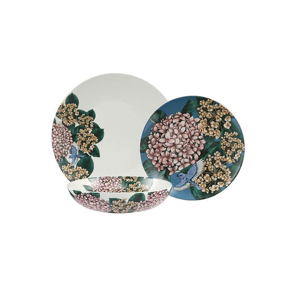 Set da 12 Piatti Linea "Reminisce Floral" - Maxwell & Williams