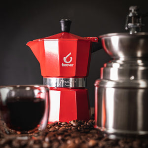 Caffettiera "Miss Moka Prestige La Rossa" - Forever