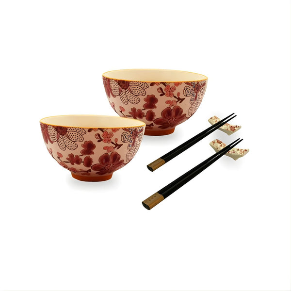 Set 2 Coppette con Bacchette e Portabacchette - WD Lifestyle