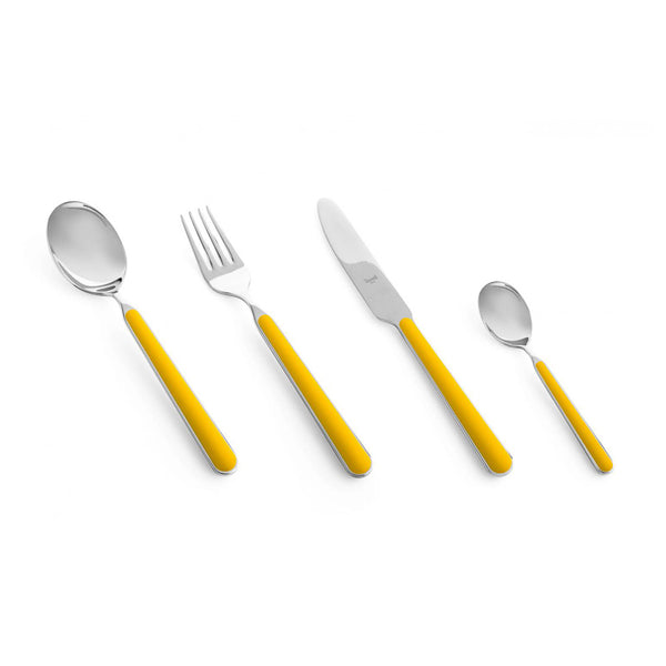 Set 24 Pezzi Posate Colorate - Mepra Girasole