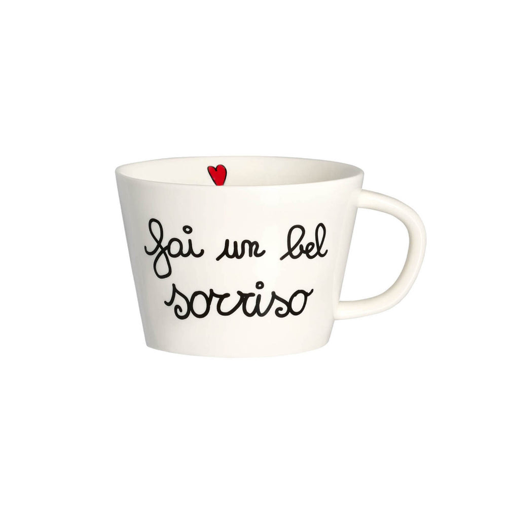 Set 2 Tazze per Colazione con Scritta - Simple Day