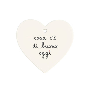 Sottopentola Cuore in Gres - Simple Day