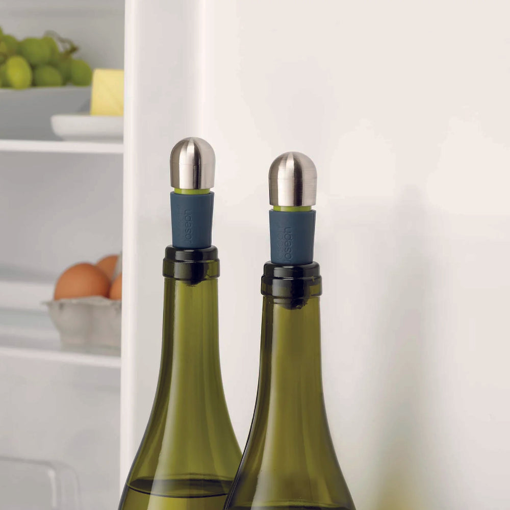 Set da 2 Tappi per Vino "BarWise" - Joseph Joseph